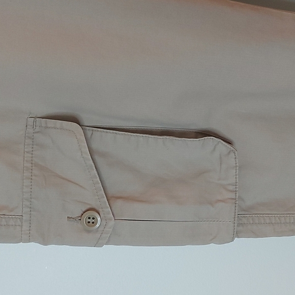 Vintage Polo Jeans Company Cargo Pants with Draw String Leg Beige Size 8 - Picture 7 of 10